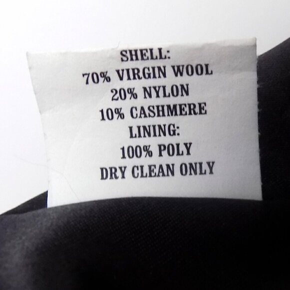 Kristen Blake Studio Collection Long Coat Size14 Virgin Wool Cashmere Blend - Picture 5 of 6